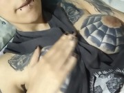Preview 2 of Argentinian girl with tattooed tits