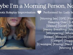 Audio Roleplay - Sleepy Morning Sex With Your New Girlfriend [F4M Improvised Erotic Roleplay]