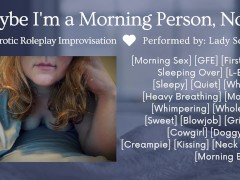 F4M Audio Roleplay -  Morning Sex With Your New Girlfriend - Improvised Erotic Roleplay