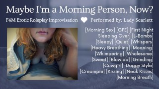 F4M Audio Roleplay Morning Sex With Your New Girlfriend Improvised Erotic Roleplay