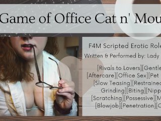 F4M Audio_Roleplay - Rival Co-WorkerCorners You in the Breakroom - Scripted Gentle FDom