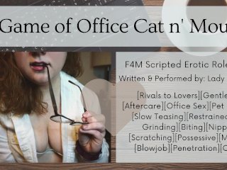 F4M Audio Roleplay - Rival Co-WorkerCorners You in the_Breakroom - Scripted Gentle FDom