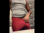 Preview 1 of Hot college guy nuts in friend’s bathroom  💦💦💦