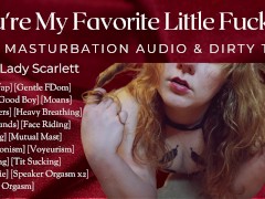 Audio - Be My Favorite Fucktoy [F4M Gentle FDom Real Masturbation & Dirty Talk]