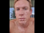 Preview 4 of Guy has first experience with cum from wife's best friend