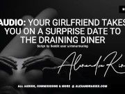 Preview 2 of [FFM] Audio: Your Girlfriend Takes You On A Surprise Date To The Draining Diner