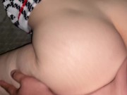Preview 2 of SEXY WIFE'S ASS BOUNCING ON HARD DICK!!