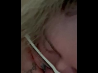 Sucking cock during 69