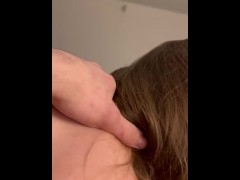 Girlfriend sucks dick