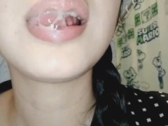 Giantess Pierina Goddess spit fetish with micro tinys - Screenshot 2 of 16 - Spit