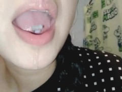 Giantess Pierina Goddess spit fetish with micro tinys - Screenshot 4 of 16 - Mouth Fetish