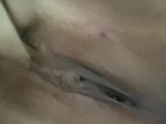 Close up video playing with my pussy till I cum