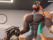 Preview 5 of Robot Muscle and Hyper Growth Inflation Animation