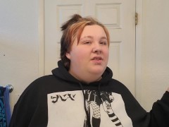 blowing smoke in your face and talking to you