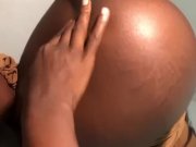 Preview 6 of Ebony thick and curvy ass in sexy dress p1