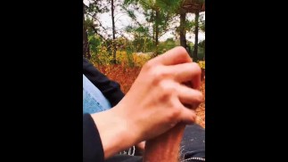 Girl at dog park makes me cum in view of others