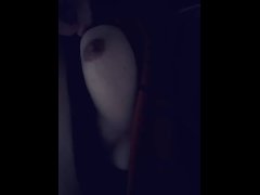 Just playing with my left tit