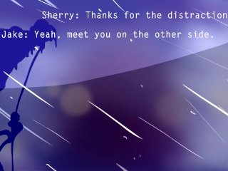 Resident Evil Hentai Game - Played with cum on his body