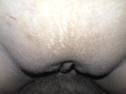 Preview 3 of Real homemade deep creampie right in ovulation day! Trying to breed her pussy again!