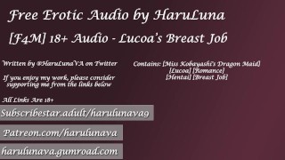 18+ Áudio - Trabalho de peito de Lucoa