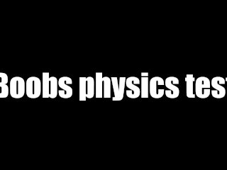 Cow Girl Boobs Physics test