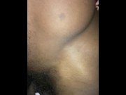 Preview 1 of Sharing wife with a stranger from Grinder her first Black cock / husband films / slut wife / blow
