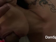 Preview 1 of Asian Girlfriend deep throat my Dick and I Fuck her hard to CUM