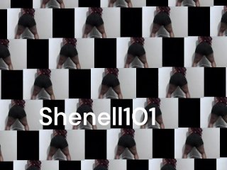 Ebony Fat Ass Shaking