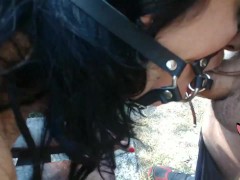 Mouth gag, spider mouth gag training