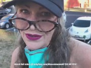 Preview 2 of Amateur Wife Shares Adult Theater Public Stranger Sex!🔥Full on OF!