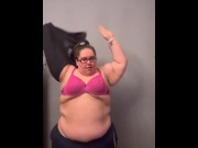 Preview 1 of BBW Striptease and Ass Shaking/Spanking