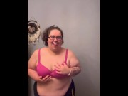 Preview 2 of BBW Striptease and Ass Shaking/Spanking