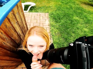 No way Fotoshooting! I just Wanted his Cock in my Tight Pussy!