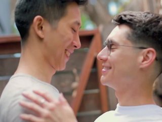 Interracial twink fuck, Leo Grand drills Tyler Wu's Asian hole screenshot number 2