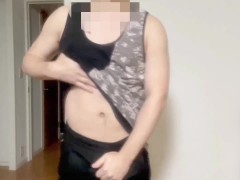 乳首が感じるガタイ野郎。包茎オナニーが気持ちよすぎて癖になりそう - Screenshot 1 of 16 - 男 オナニー