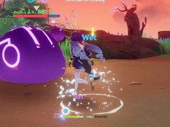 Layla ryona all languages + ragdoll - Genshin Impact