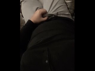 vertical video, blowjob, solo male, fetish