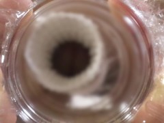 【女性向け】ジャニ系男子の中出しを子宮から観る、ぶっかけ擬似体験【個人撮影】イケメン 変態 オナニー 強制中出し風