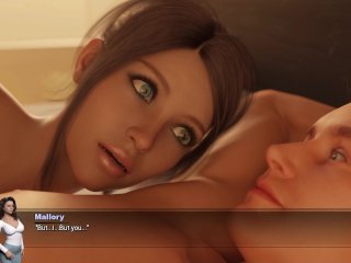 romantic, adult visual novel, pc gameplay, brunette