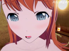 Haruka Kiritani and Hanasato from Project Sekai Colorful Stage Lesbian Anime Hentai 3d