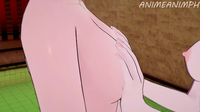 Haruka Kiritani and Hanasato from Project Sekai Colorful Stage Lesbian Anime Hentai 3d