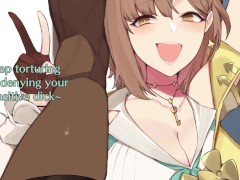 Ryza Bullies you with Her Thicc Thighs!~ (Hentai JOI) (Femdom, Extreme Edging, CFNM, Thigh-Sex)