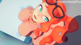 Anime Hentai 3D Uncensored Fucking Sonya From Pokemon Until Creampie