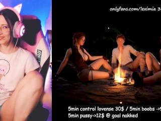 106 Au coin du feu avec deux femmes super chaude (treasure of nadia ) Claire et Diana