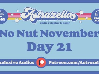 oil, audio porn, no nut november, erotic audio