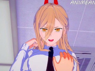 Himeno, Kobeni, Makima and Power Get Fucked Until Creampie - Chainsaw Man Anime Hentai Compilation