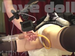 【膀胱浣腸】導尿カテーテルを挿入したまま、連続アナルオルガスムスで膀胱に溜まった愛液を浣腸器で吸い出し…そのまま注入… - Screenshot 2 of 16 - Kink