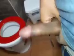 Paja en el baño