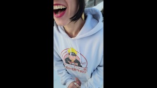 下雪天所有的微笑和口交！