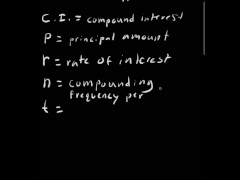 The Compound Interest Formula - MathPorn